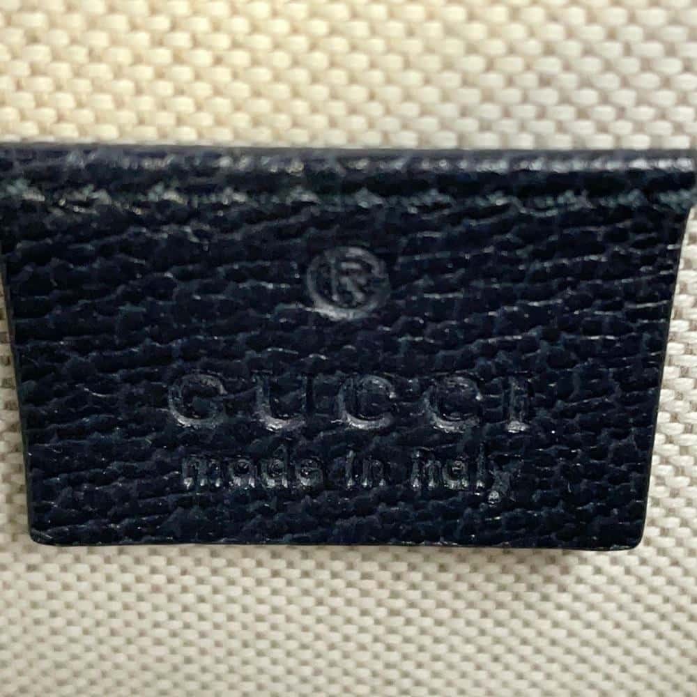 Gucci Horsebit 1955 Bag Blue GG Supreme Canvas - Picture 11 of 12